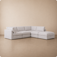 Juniper L Shape + Ottoman (5pc)