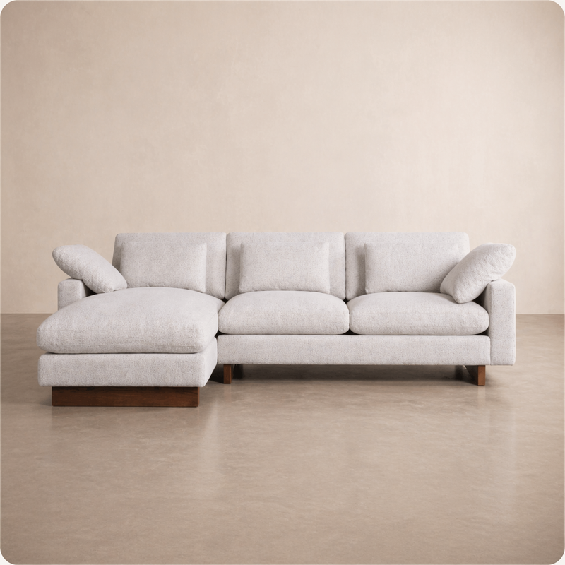 Coastal Chaise Sectional