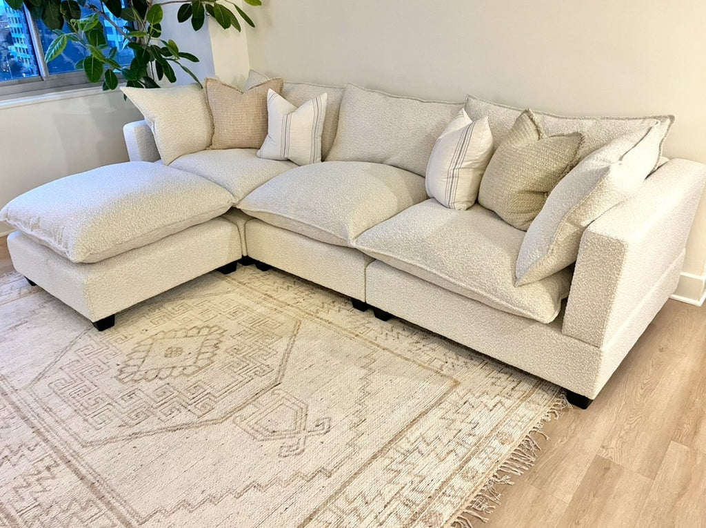 Dream Cloud Sofa + Ottoman (4pc)