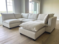 Dream Cloud Sofa + Ottoman (4pc)