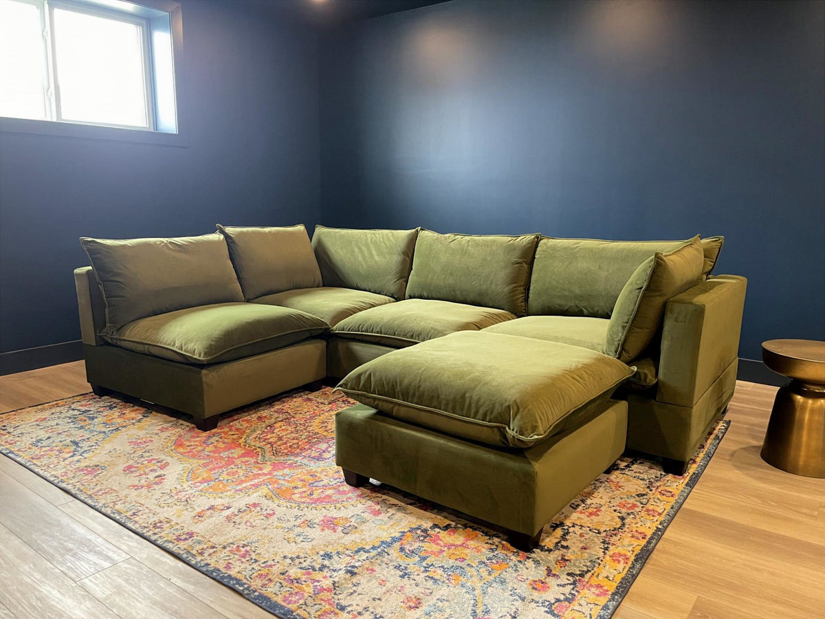 Dream Cloud Sofa + Ottoman (4pc)