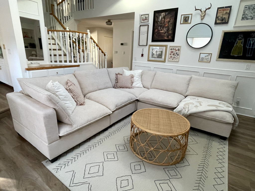 Dream Cloud Sofa + Ottoman (4pc)