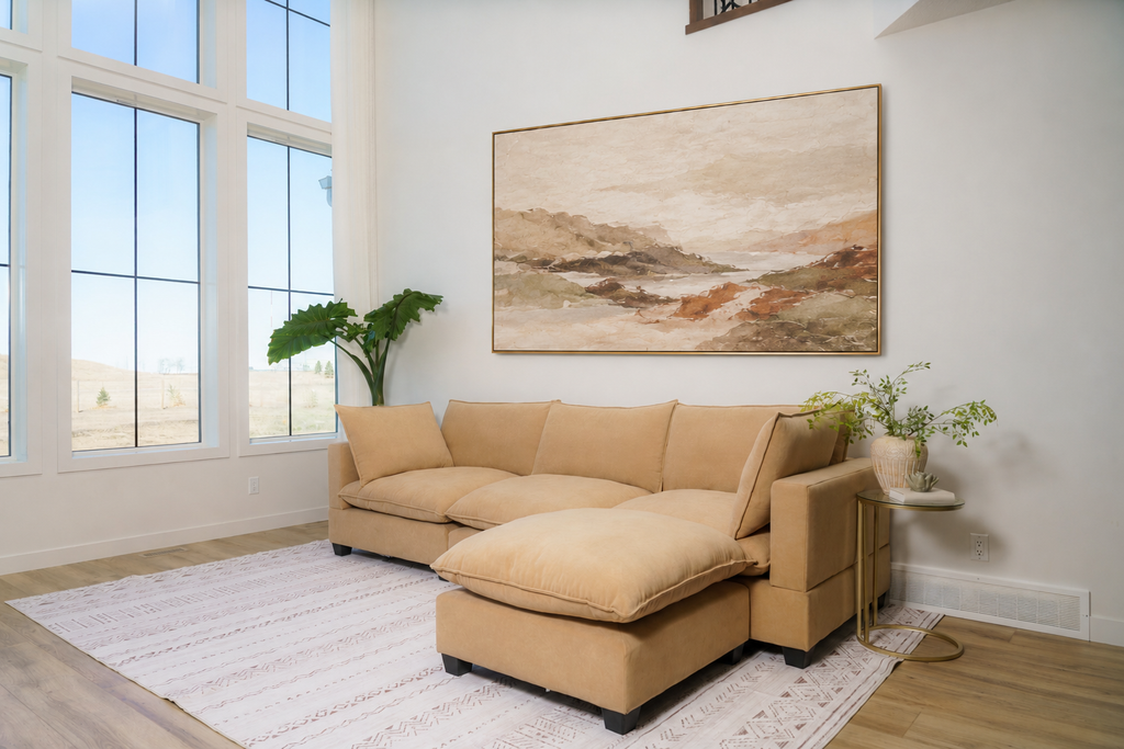 Dream Cloud Sofa + Ottoman (4pc)