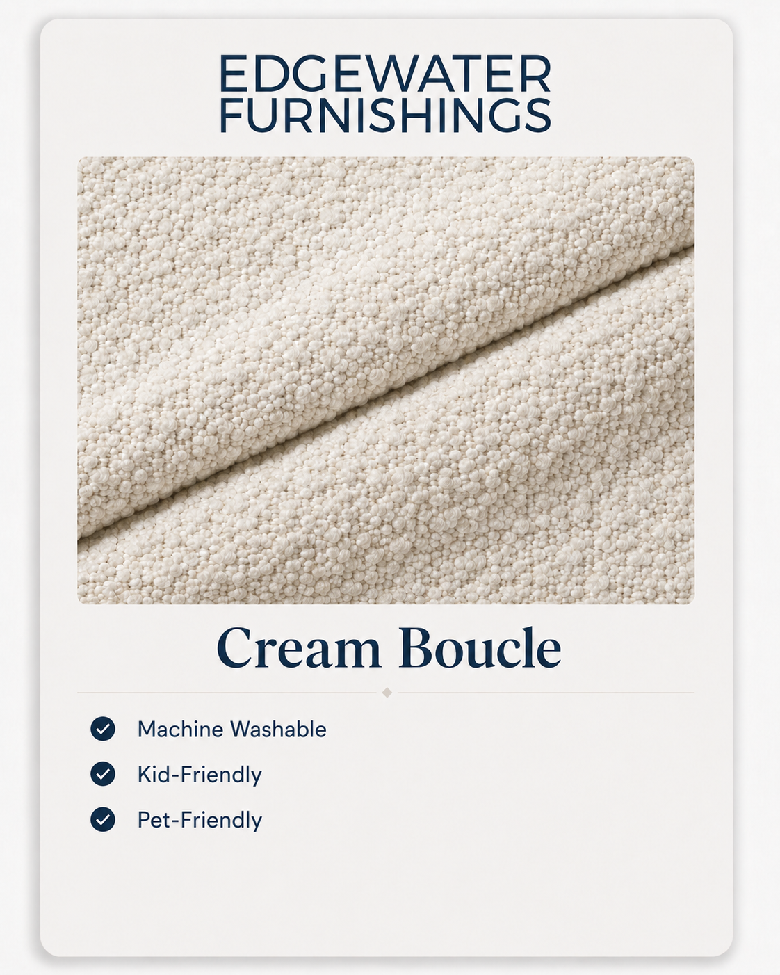 Cream Boucle