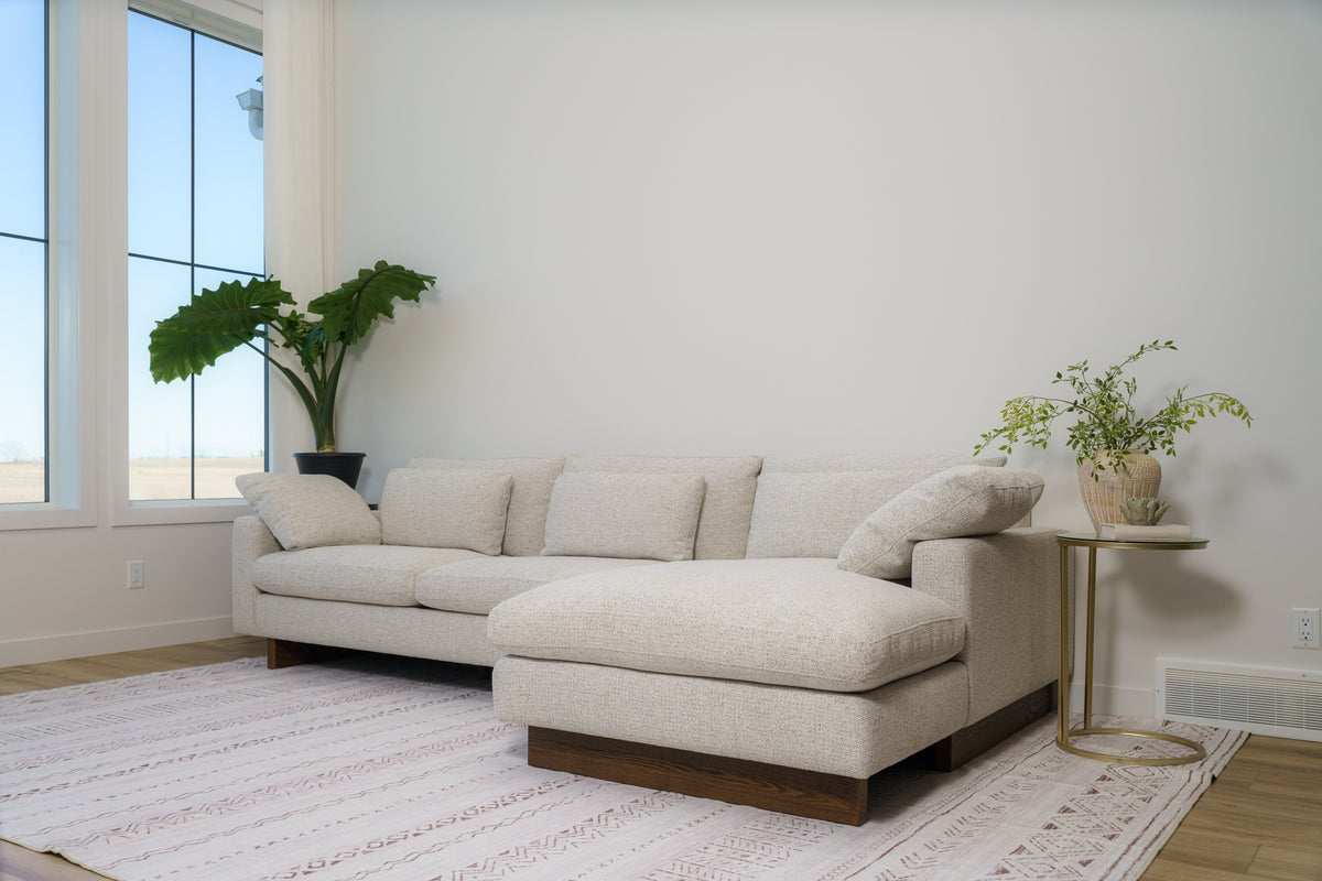Coastal Chaise Sectional
