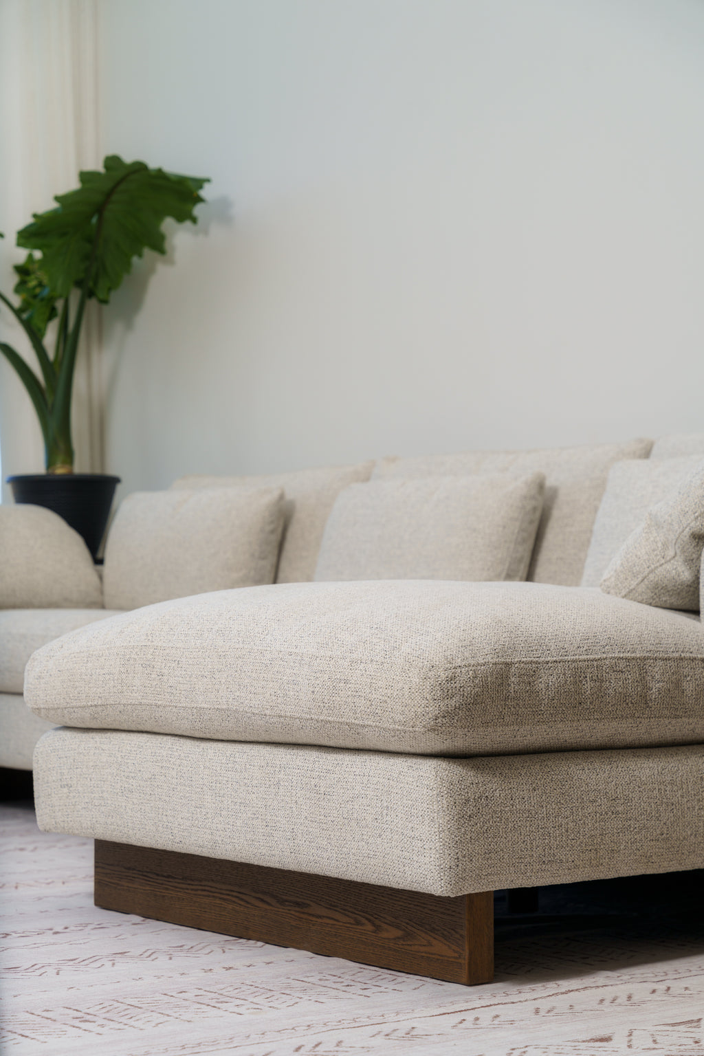 Coastal Chaise Sectional