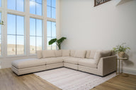 Pacific L Shape + Ottoman (5pc)