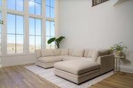 Pacific L Shape + Ottoman (5pc)