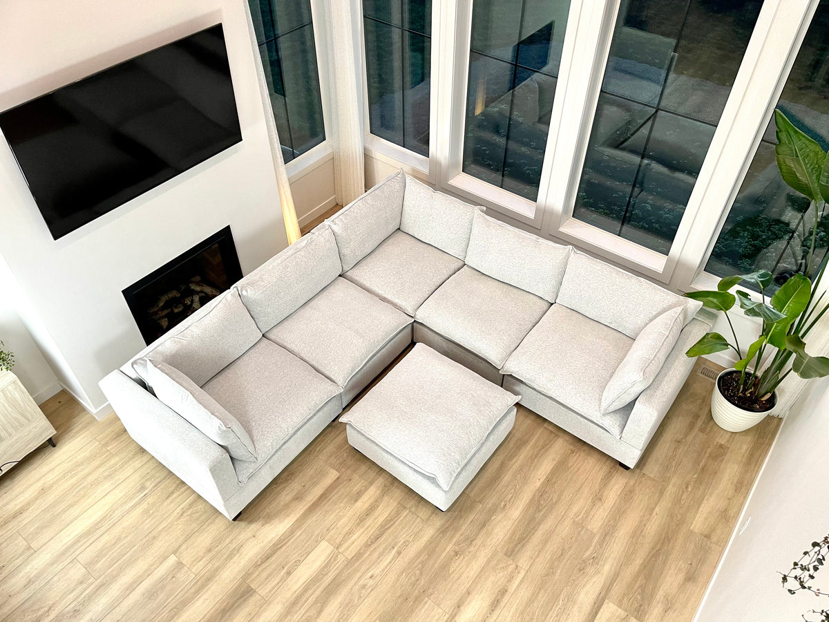 Dream Cloud Sofa + Ottoman (4pc)