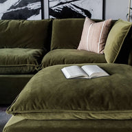 Dream Cloud L Shape + Ottoman (5pc)
