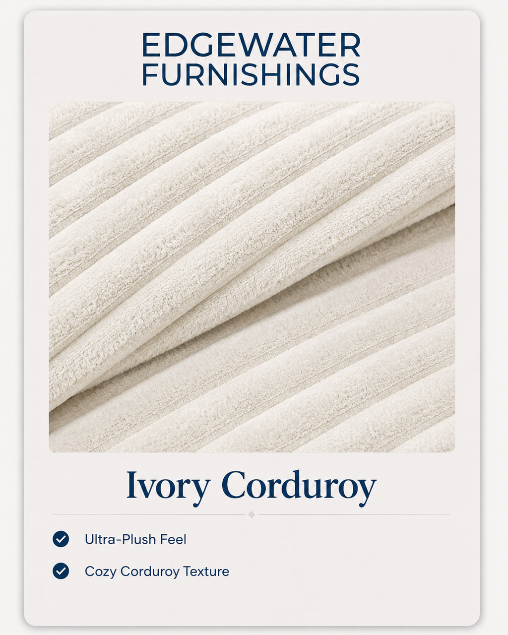 Ivory Corduroy
