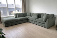 Pacific L Shape + Ottoman (5pc)