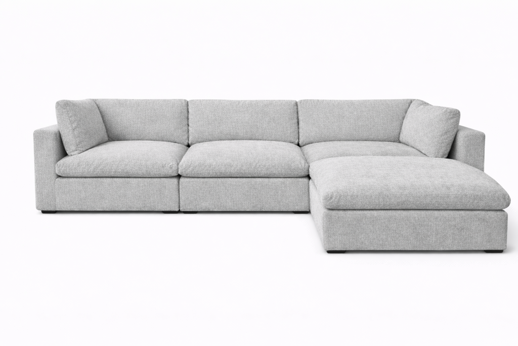 4pc Sofa + Ottoman XL Cloud