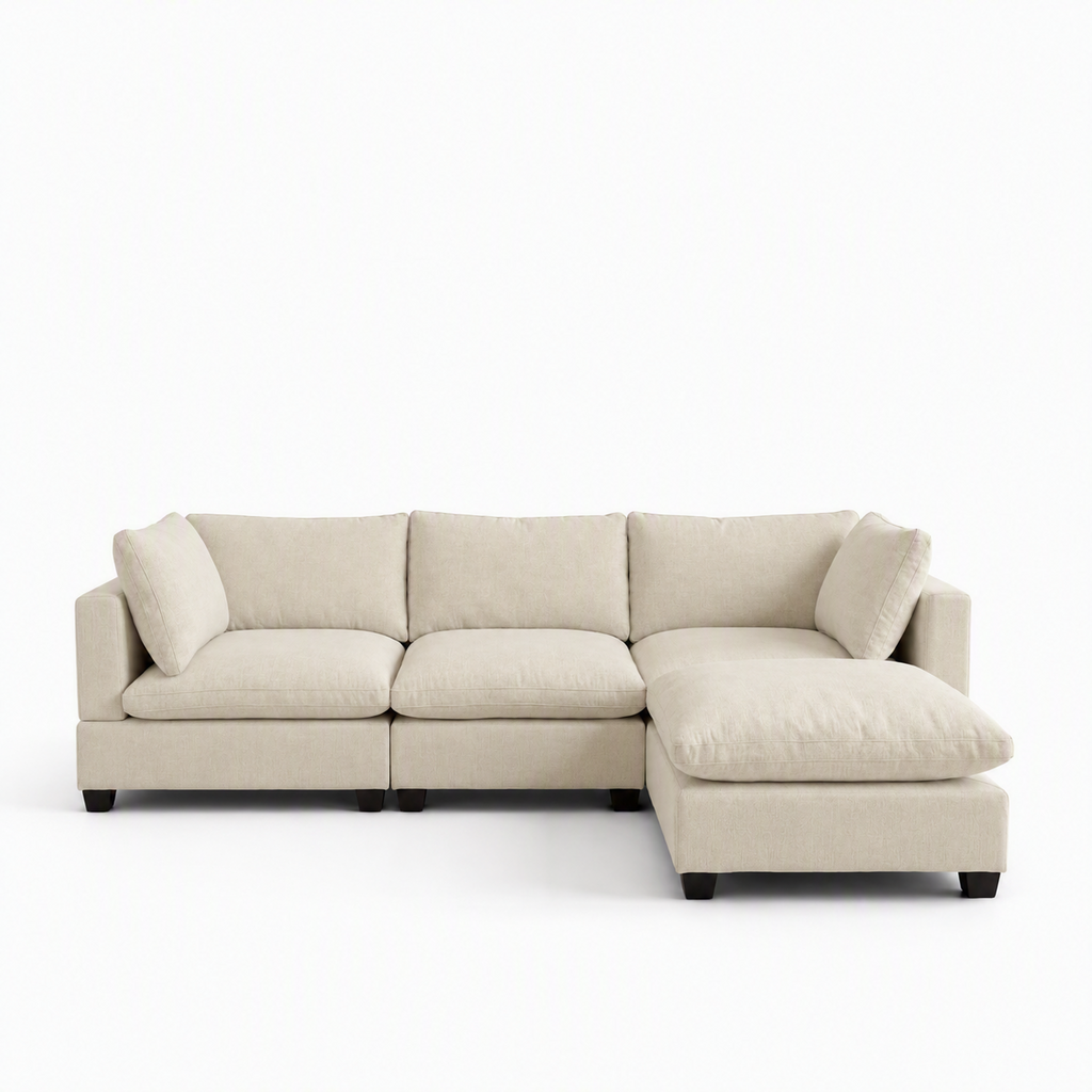 Dream Cloud Sofa + Ottoman (4pc)