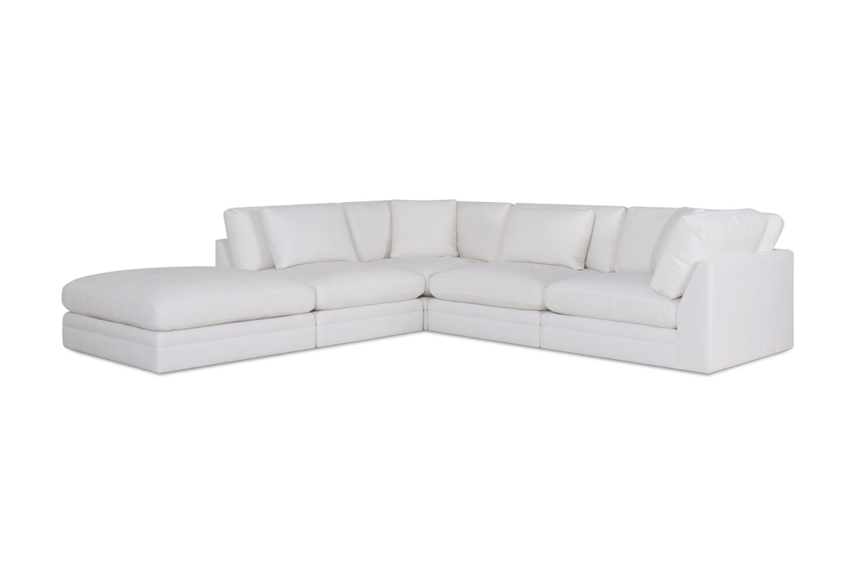 Pacific L Shape + Ottoman (5pc)